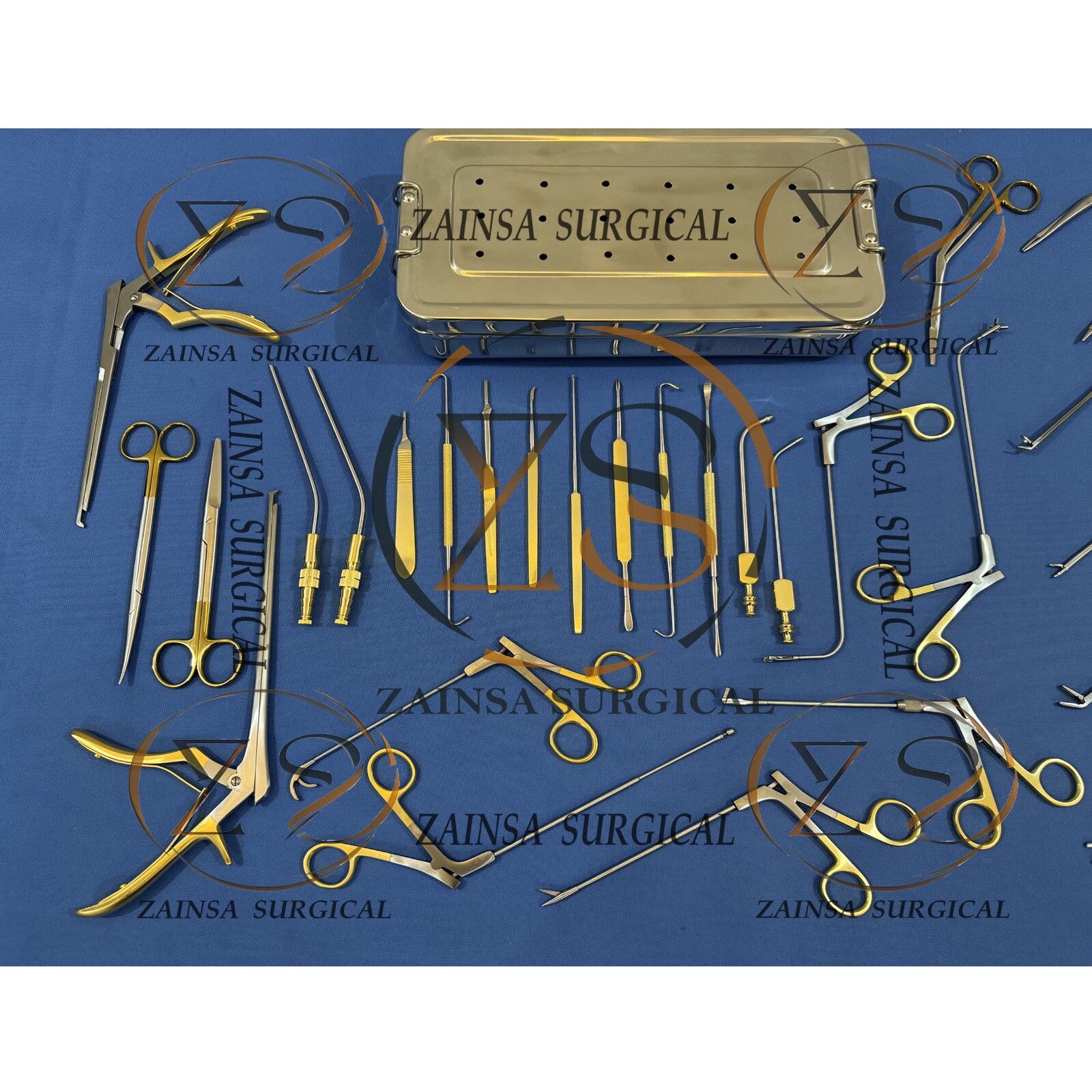 Fess Instruments Set Endoscopic Sinus Surgery A+ German Steel ENT Instruments Se