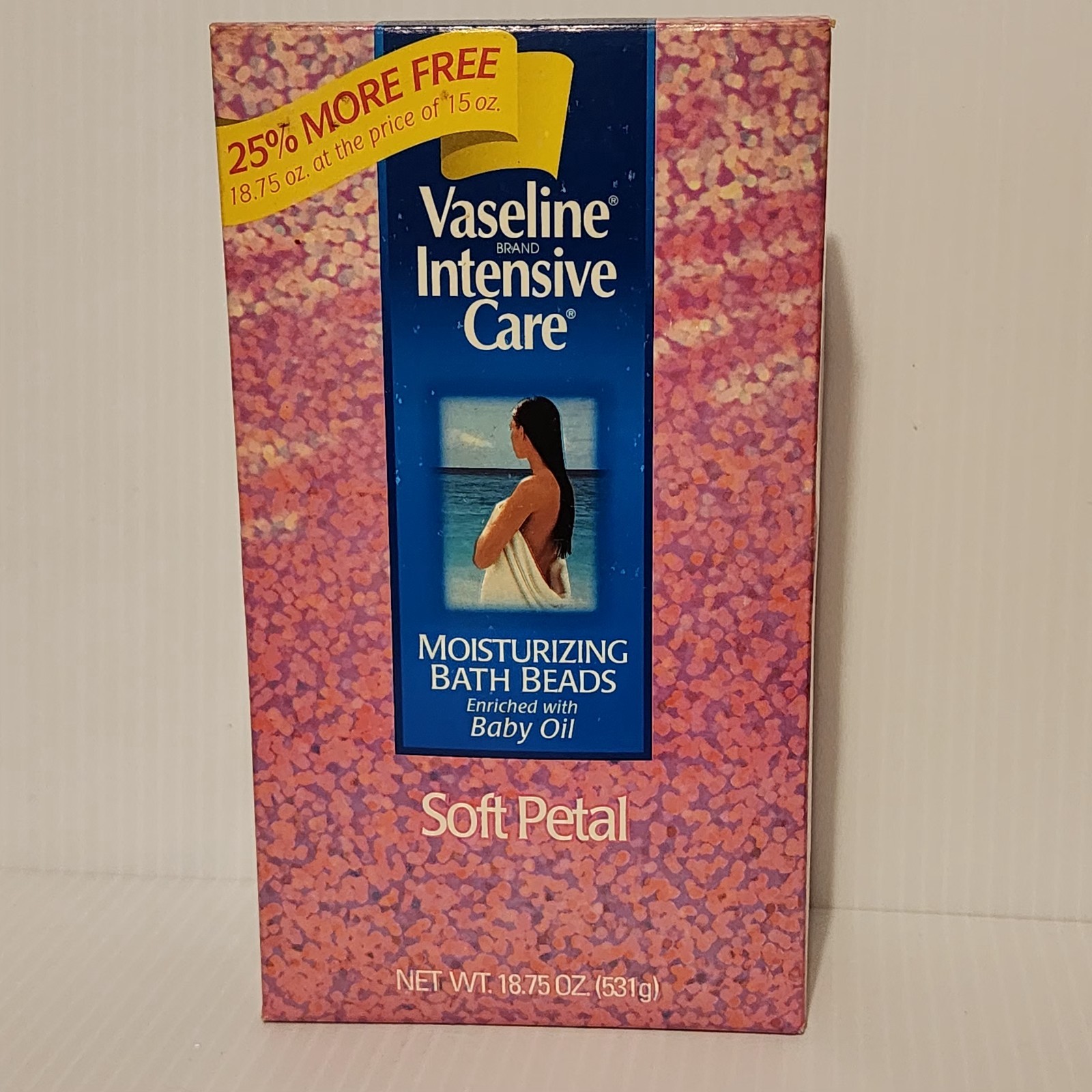 Vaseline Intensive Care Moisturizing Bath Beads PETAL GARDEN ORCHARD Lot Of 3
