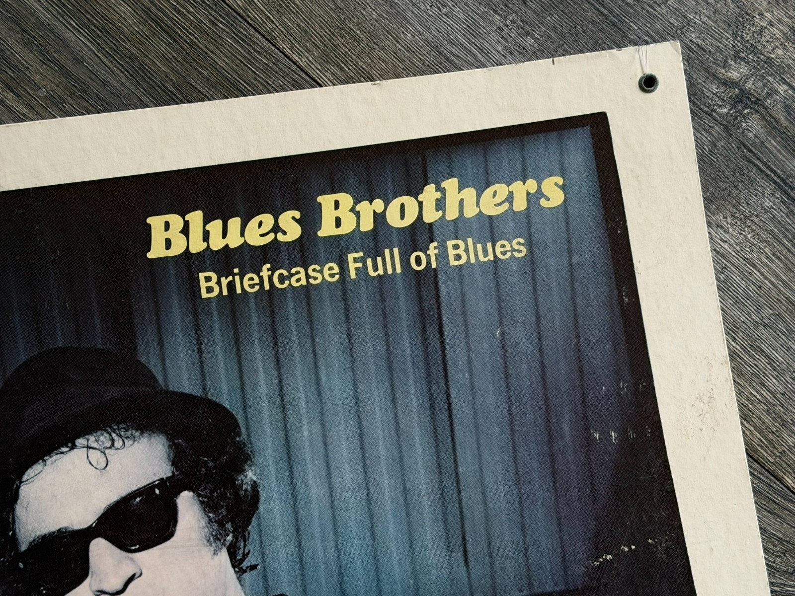 THE BLUES BROTHERS Poster Record Store Display 1978 Briefcase Full Of Blues