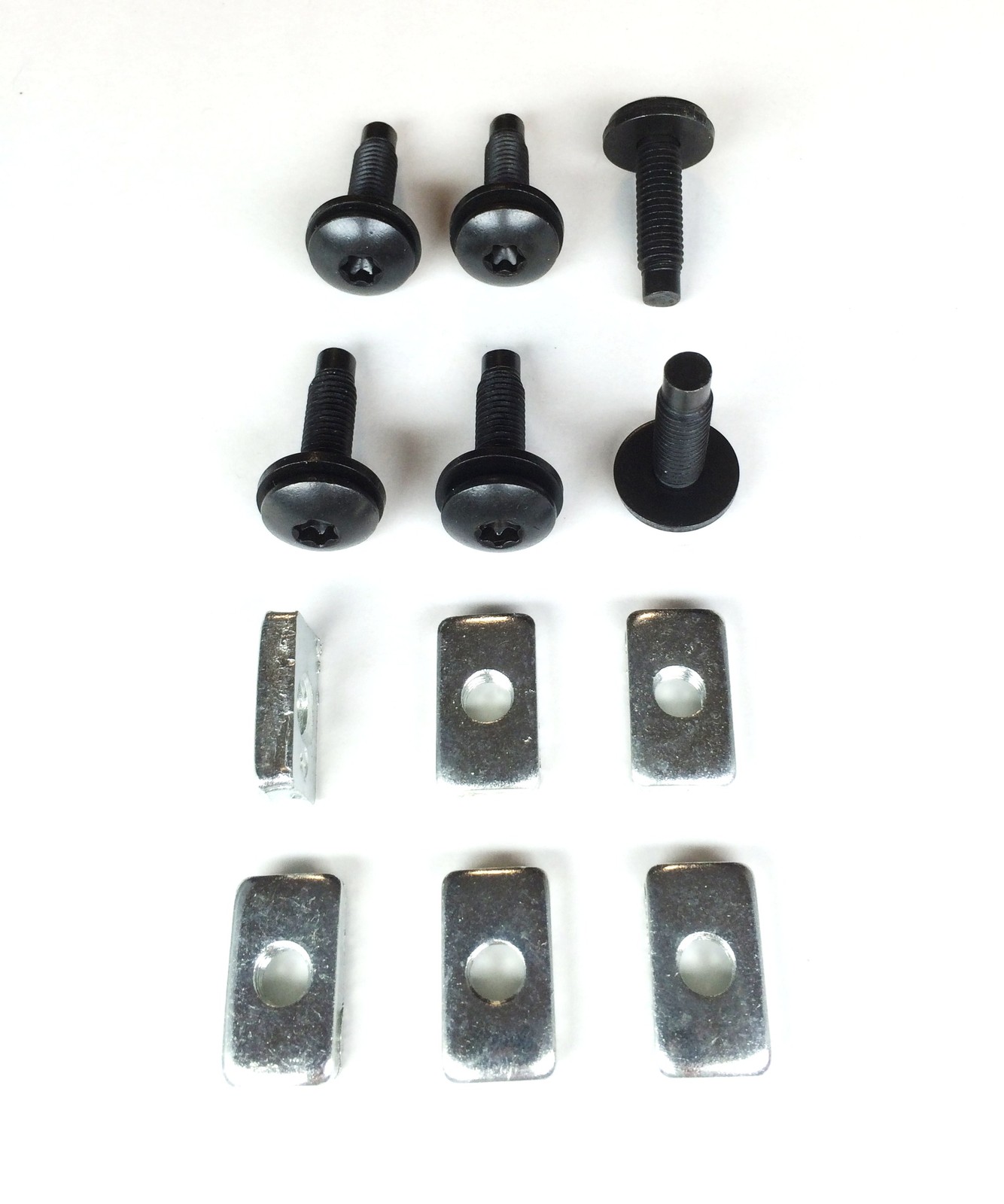 Hard Top Screws & Fasteners Kit 6 Screws & 6 Nuts FITS 1997-2006 Jeep Wrangler