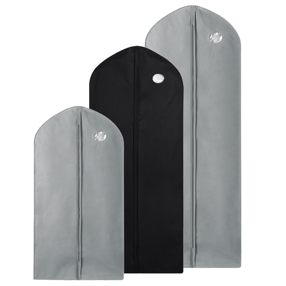 40“/50”/60” Garment Bag Suit Storage Cover Dress Coat Travel Dustproof Protector