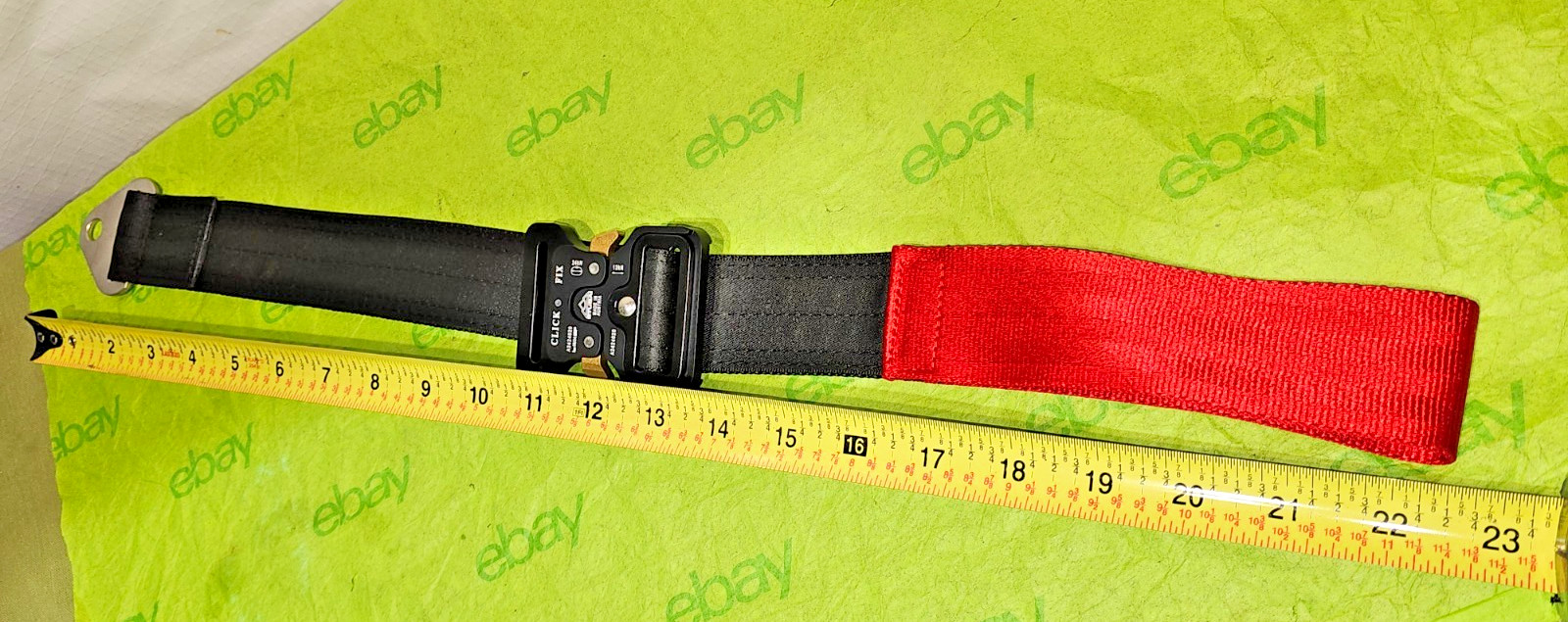 Stubai Click Fix 2.0 Aluminum Buckles - Durable Black Anodized Non-Adjustable