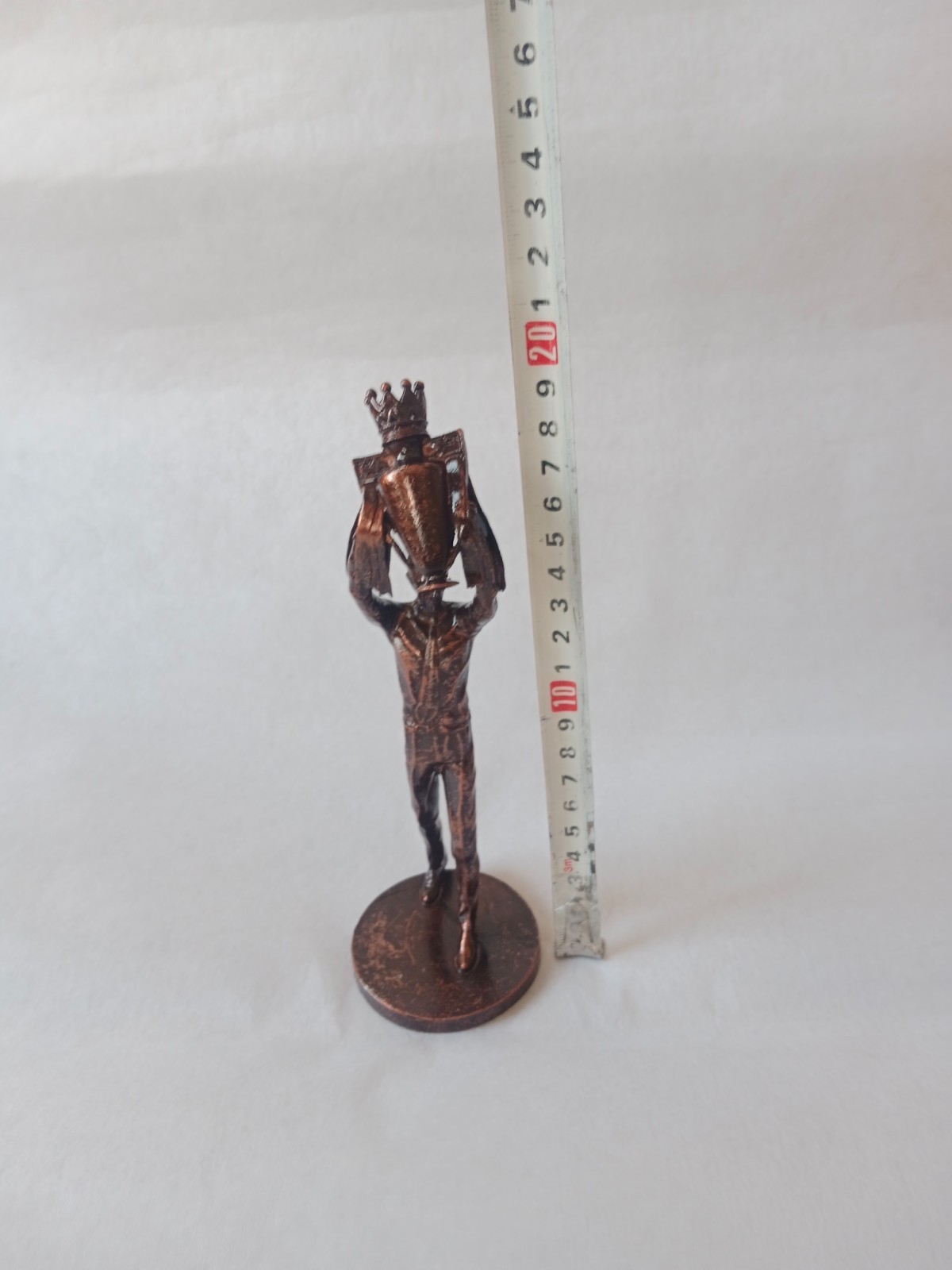 Arsene Wenger Statue Model Figure Arsenal Gift Souvenir Metal 20cm