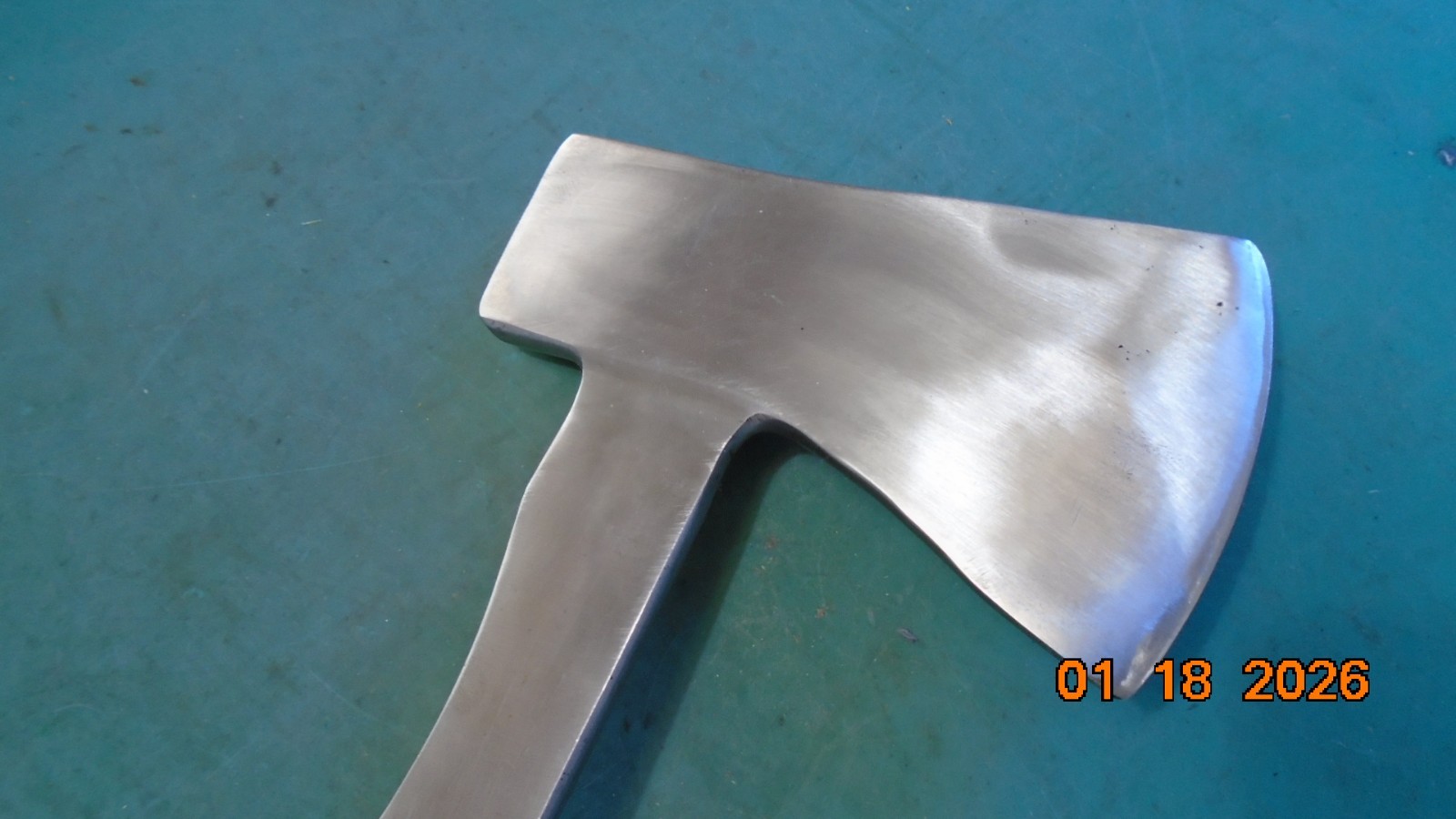 RH RUANA Bonner MT. M Stamp Hatchet / Leather Sheath 1962-1983 Unused Pristine