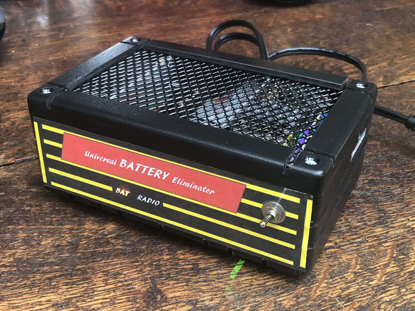 1920s / Farm / Battery Tube Radio Adapter / Power Supply / Battery Eliminator