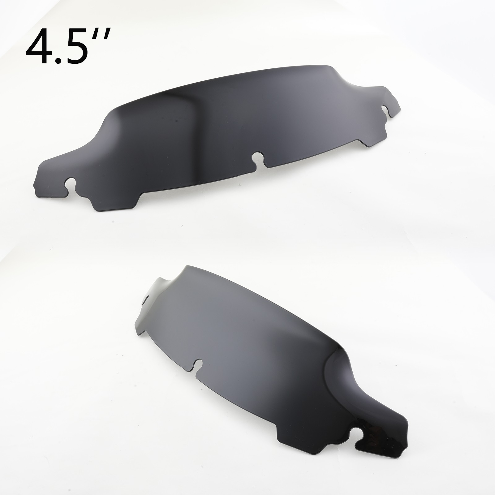 4.5" 7" 9" Wave Windshield Windscreen For Harley Touring Street Glide 2014-2024
