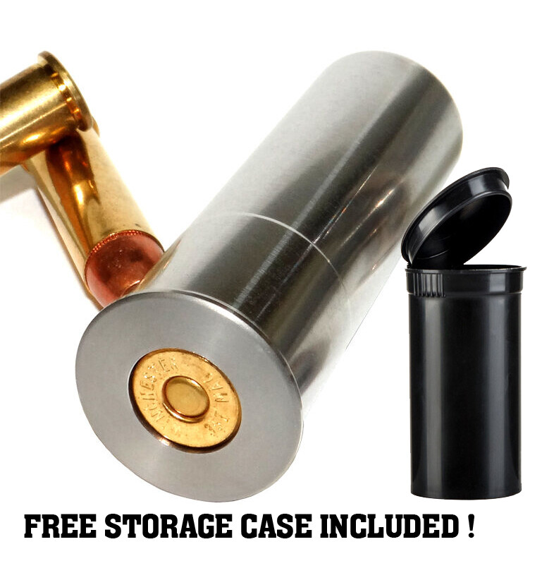 12GA to 357 Magnum Shotgun Adapter - Chamber Reducer - Stainless - Free Case !!!