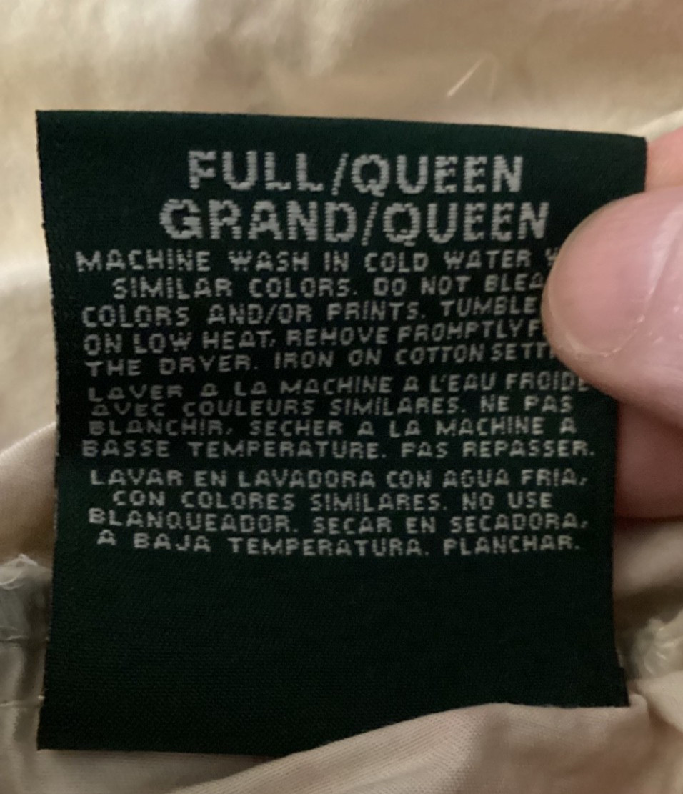 Rare Vintage Ralph Lauren Woodstock Garden Duvet Cover Full/ Queen