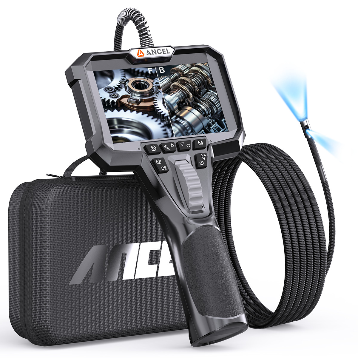 3.9MM Hose Borescope Camera Endoscope Inspection Camera with Light Imaging Kit
