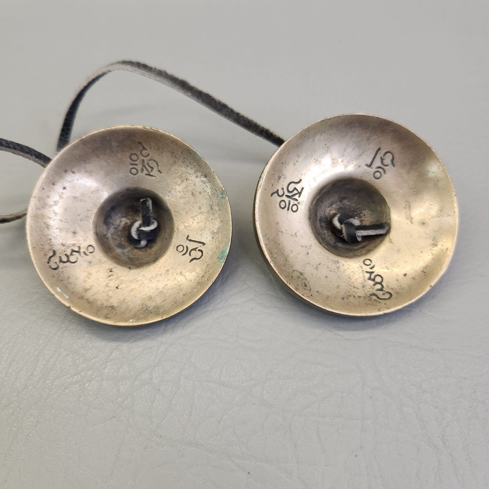 Tingsha Cymbals Bells Tibetan Buddhism Meditation Healing 6.9cm Brass