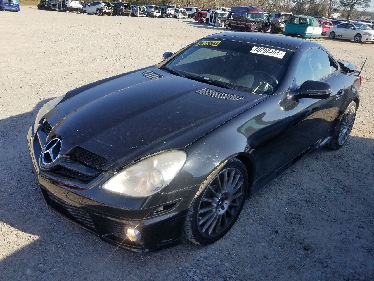 10 2010 MERCEDES SLK350 AMG SEAT BELT RETRACTOR FRONT LEFT DRIVER BLACK