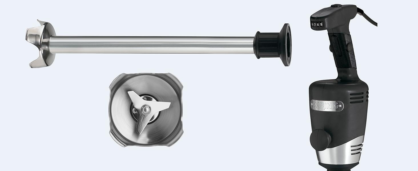 Waring | Big Stik Heavy Duty Immersion Blender | 18” Shaft | 35-gal | WSB65