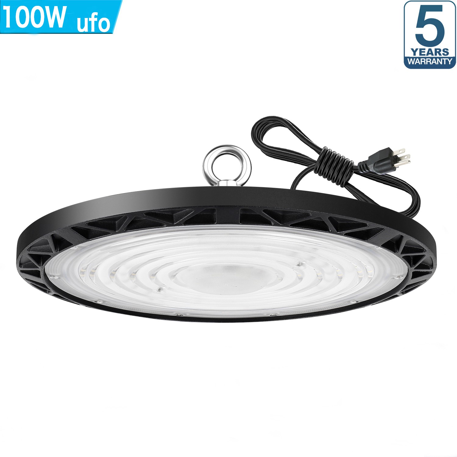 100W UFO Led High Bay Light Industrial Commercial Factory Warehouse Shop 6000K