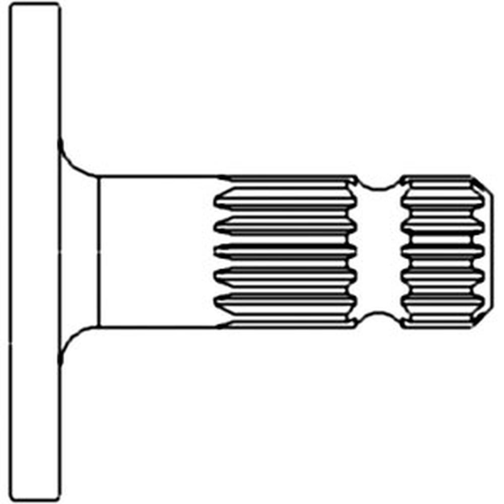 5185601 Shaft PTO; 1000 RPM Fits Allis-Chalmers 6080, Fits Case-Fits IH FAR