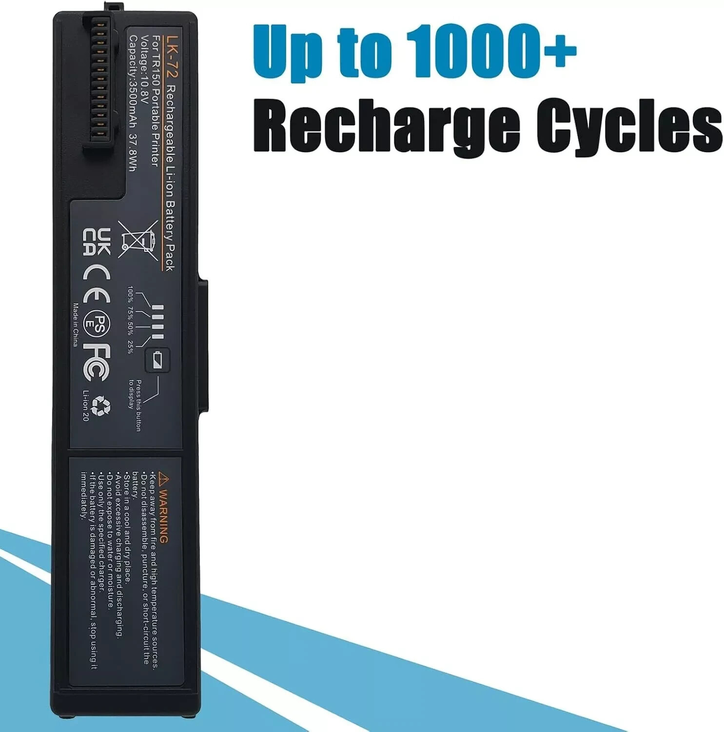 LK-72 Internal Battery for Canon PIXMA TR150 Mobile Printer 10.8V - Free Ship US