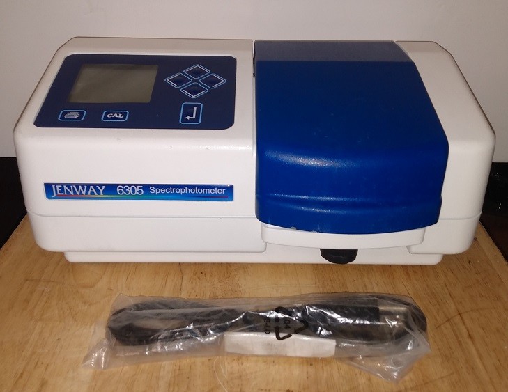Jenway 6305 Spectrophotometer MAY 2006 Powers On, *Part/Repair