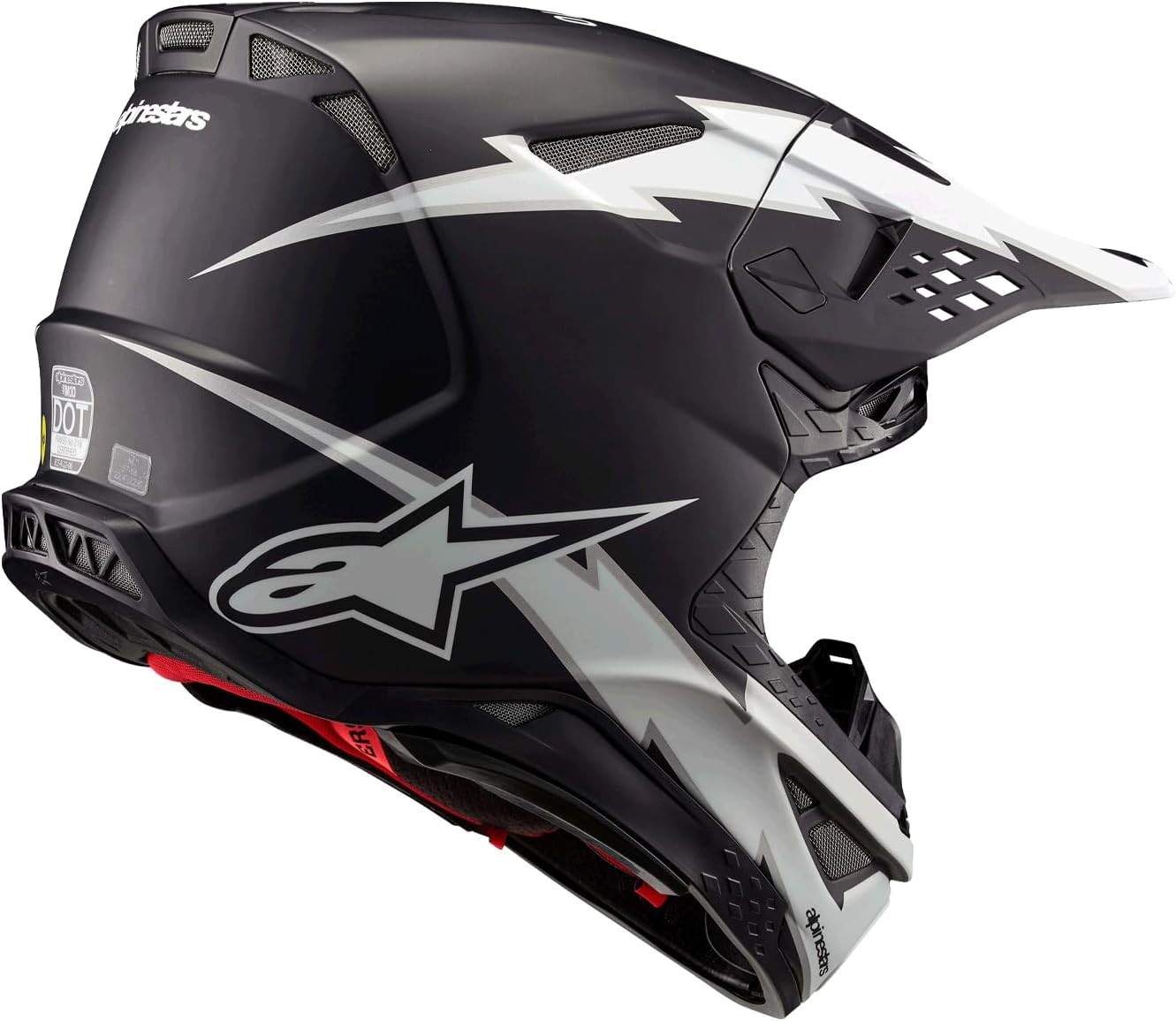 NEW Alpinestars SUPERTECH CARBON M10 AMPRESS Motocross Dirt Bike Helmet Large