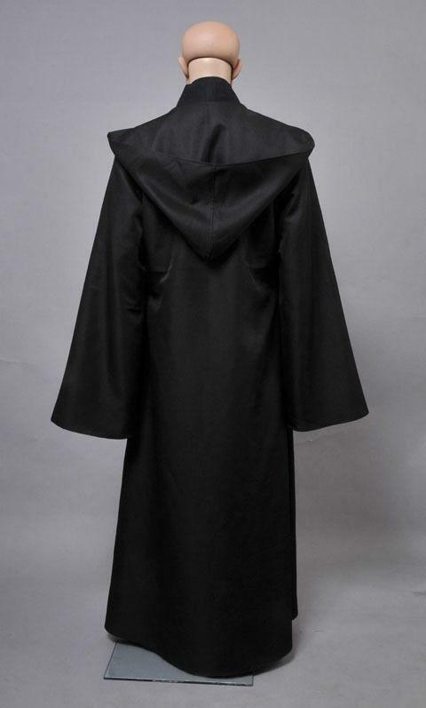 Dark Jedi Sith Darth Vader Black Costume Robe Cosplay Halloween