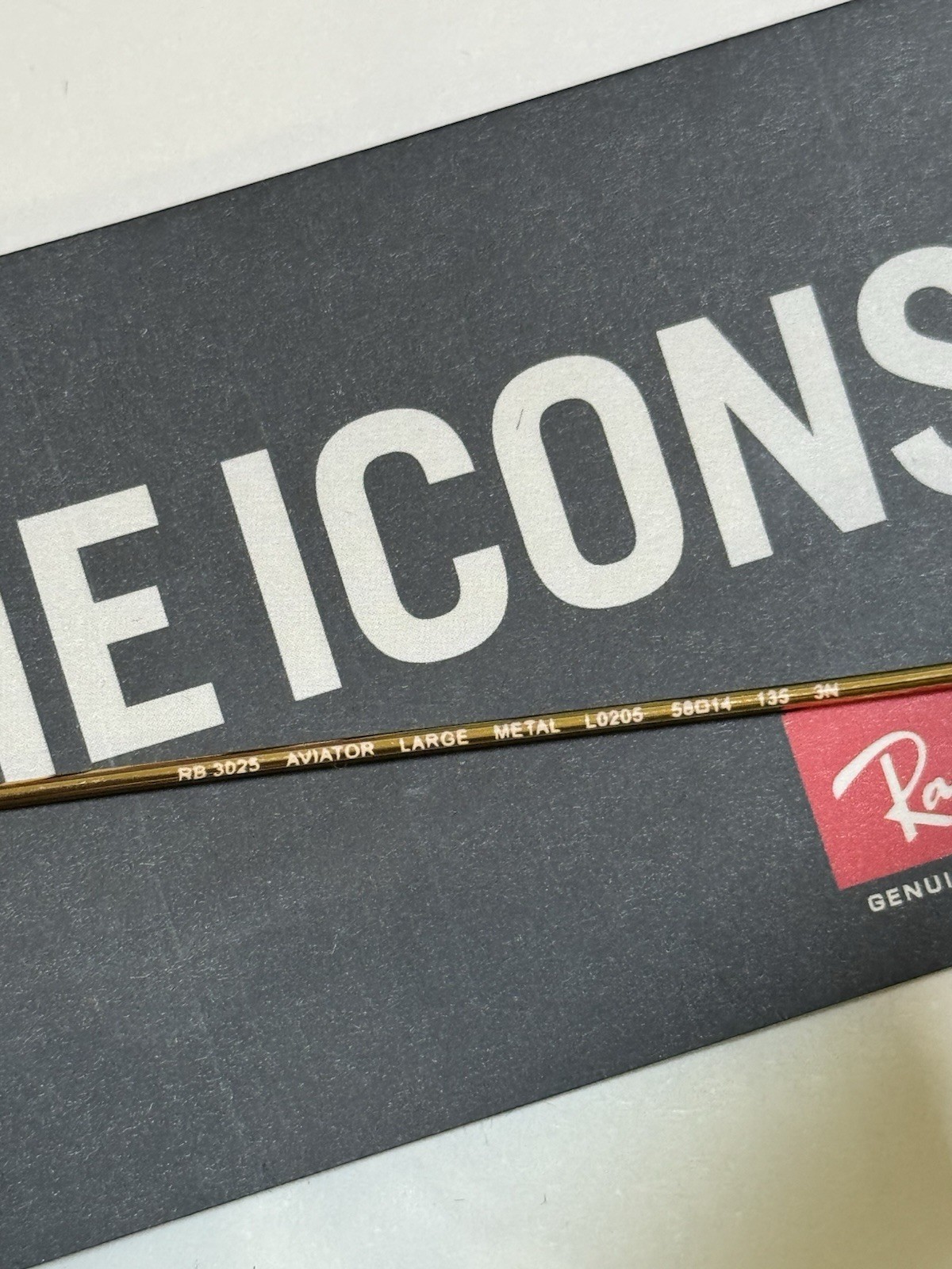 Ray-Ban Sunglasses RB3025 Aviator Classic Gold Frame Green Lens 58mm