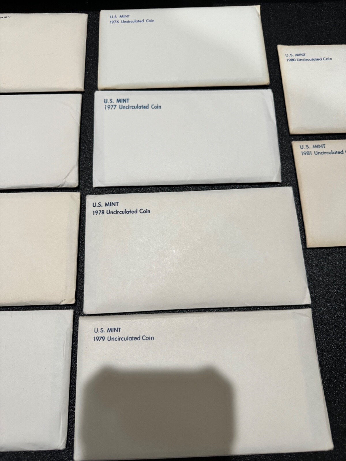 Lot of (14) 1968-1981 US Mint P&D Sets, in ALL OGP, NO WRITING, ALL BU/MS!!