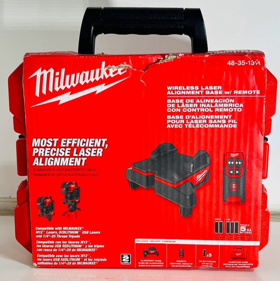 Milwaukee 48-35-1314 Wireless Alignment Base w/Remote