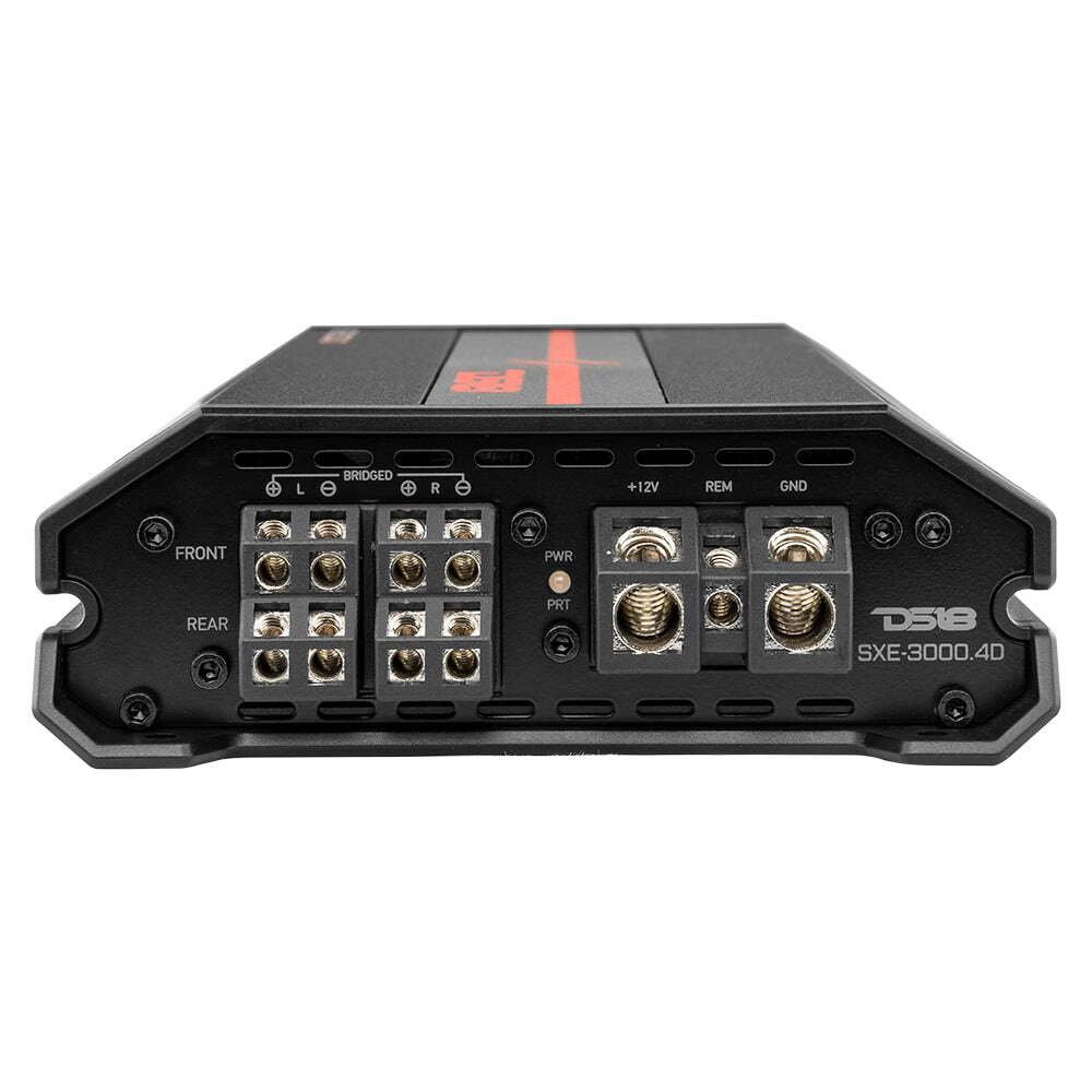 DS18 SXE-3000.4D Car Amplifier Full-Range Class D 4-Channel - New Design