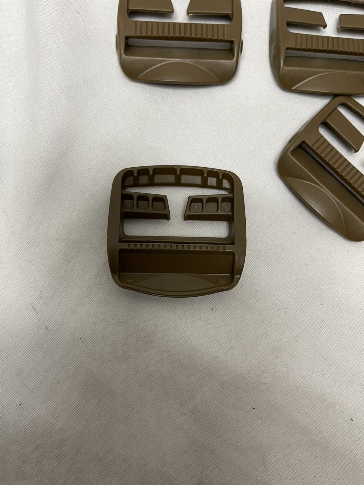 10 PC LOT ITW Nexus 1.5" TAN Split Repair Bar Ladderloc Customize Coyote Brown