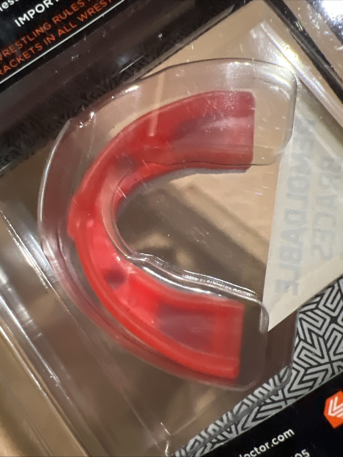 Shock Doctor Ultra Double Braces Mouthguard - Remoldable - Adult 12+ -Red- New