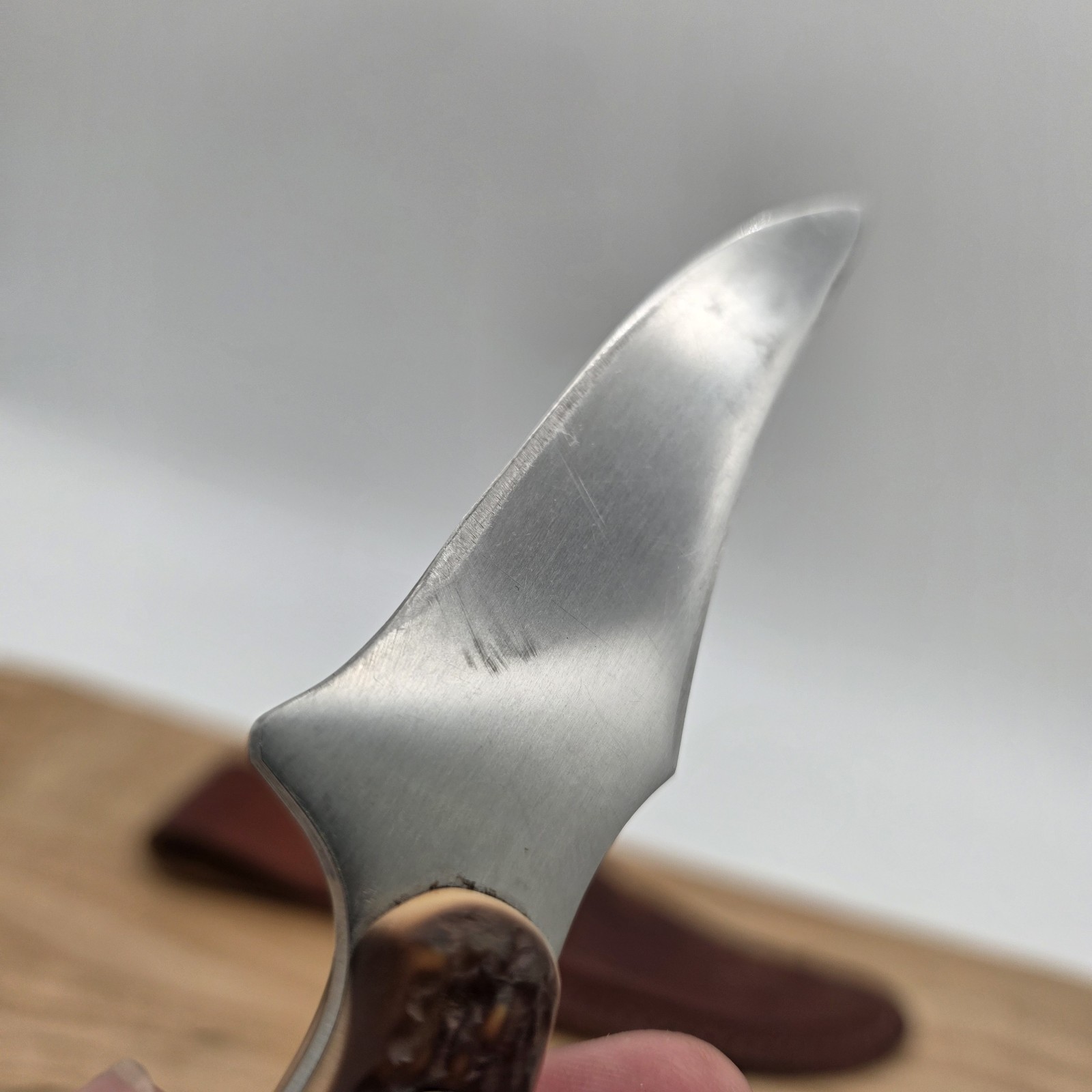 vintage Schrade 152UH Uncle Henry USA fixed blade knife & sheath