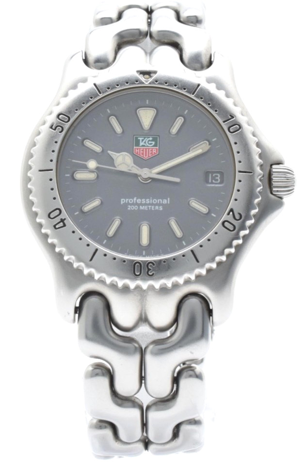 Vintage [MINT w/Box] TAG Heuer SEL S99.206M Gray 38mm Quartz Men's Watch