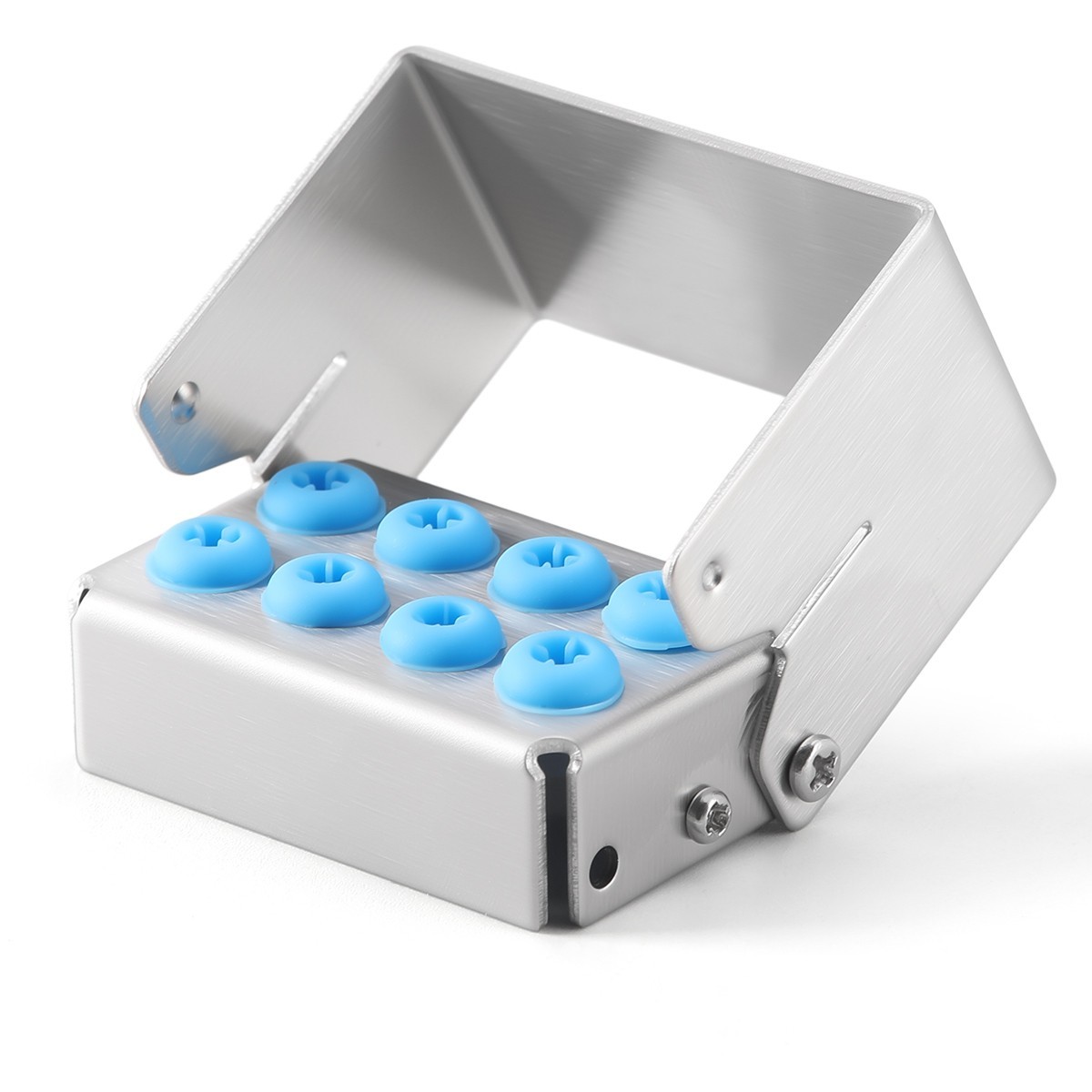 Caja de desinfección de cassette de esterilización de instrumento dental Bur