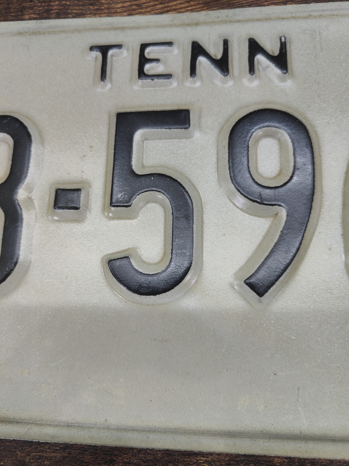 🟨Tennessee TN Tenn License Plate Tag 🟨 Volunteer 1983 80s Antique Classic 5964