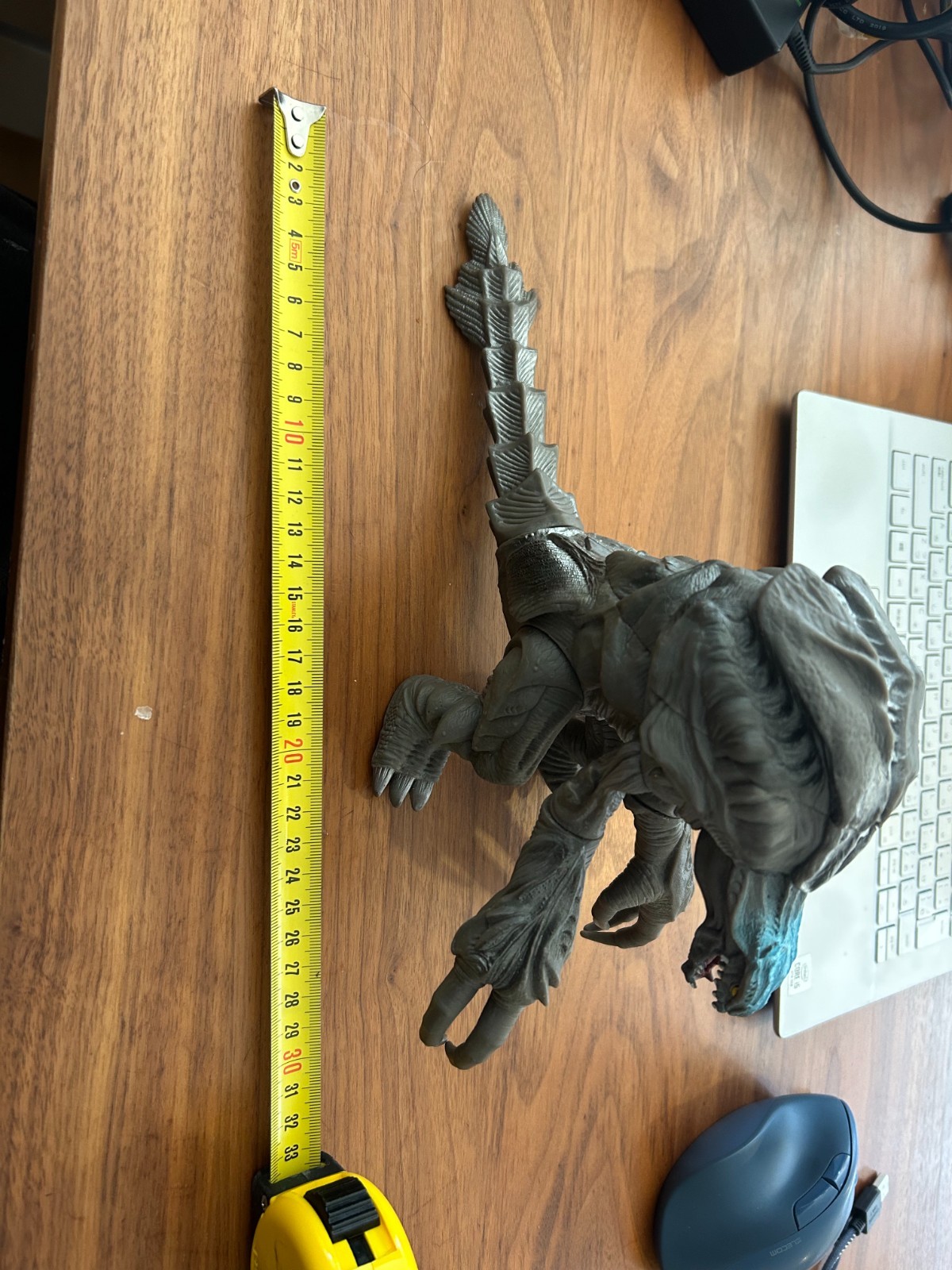 Bandai Orga 1999 Godzilla Kaiju Soft Vinyl Figure 8in Tall 13in Length Japan