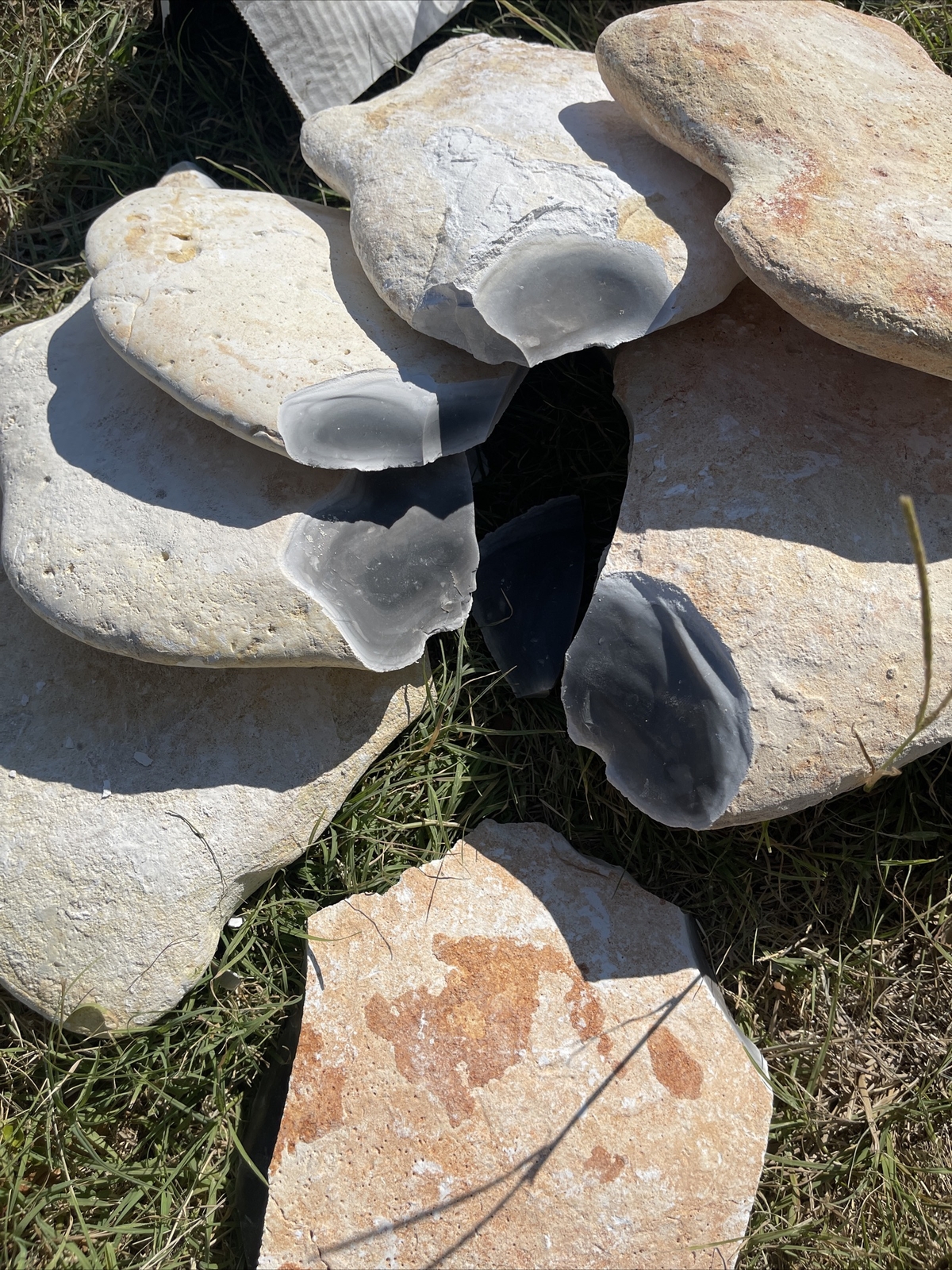 10Pounds Of High Quality Georgetown Flint Whole Rock Flint Knapping