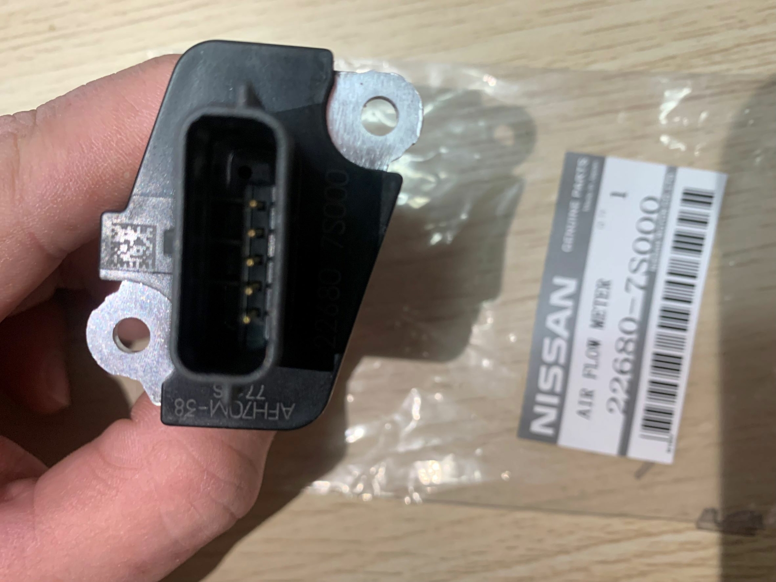 FOR NISSAN MASS AIR FLOW METER SENSOR MAF Factory 22680-7S000 AFH70M-38 AF-NS01