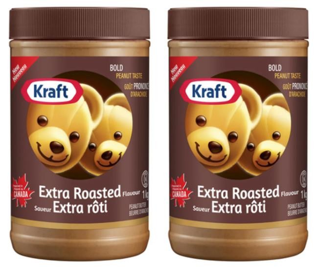 Kraft Peanut Butter Extra Roasted Flavour 1kg (2 Pack)