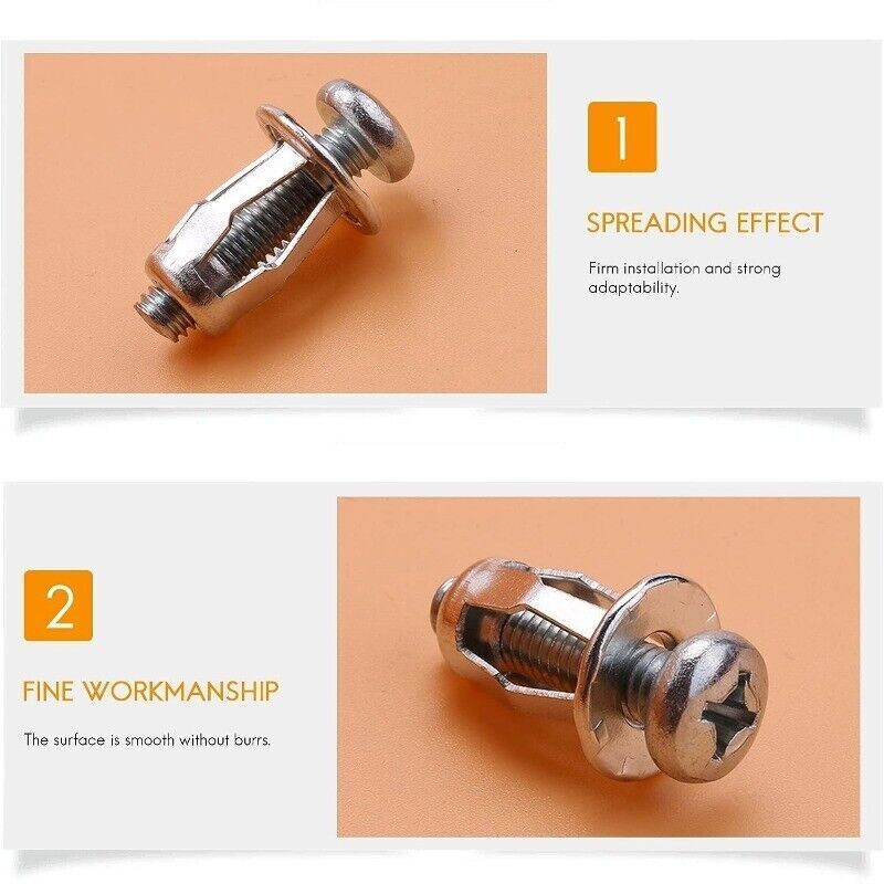 20-100PCS Jack Nuts For Metal M6 Car Rivet Nut Tool Screw Petal Nut Expansion