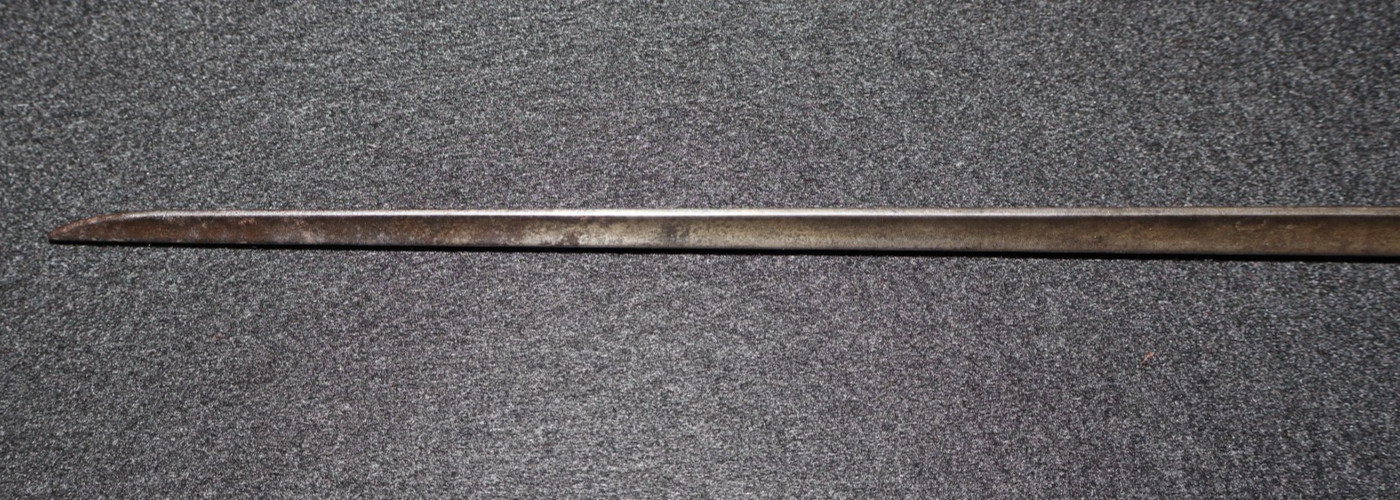 Indian Wars US Army M1873 Trapdoor Springfield Socket Bayonet U.S. Ricasso Mark