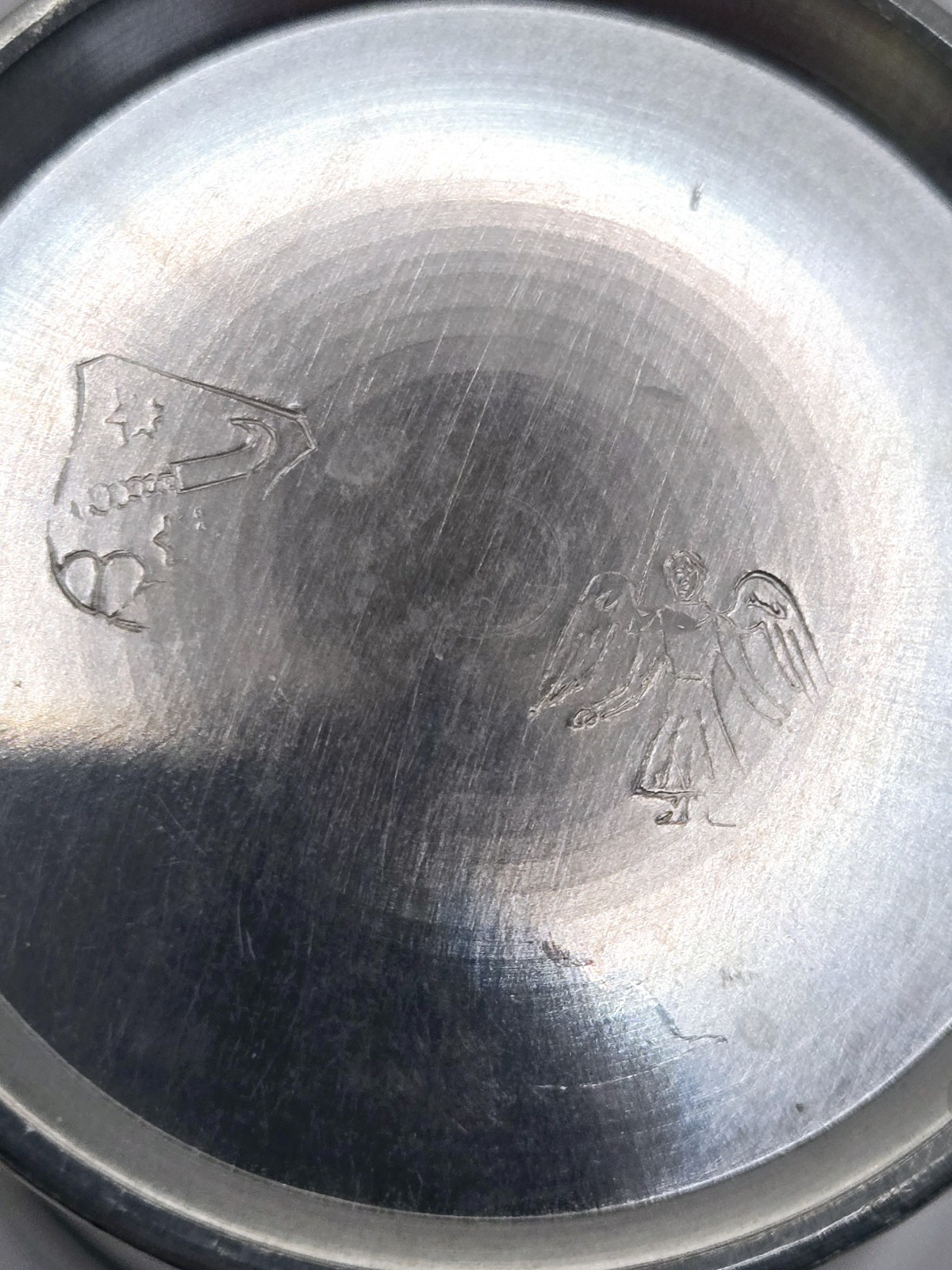 Renaissance Shot Goblets 3" Vintage Stainless Steel Barware Set Of 8 Enscribed