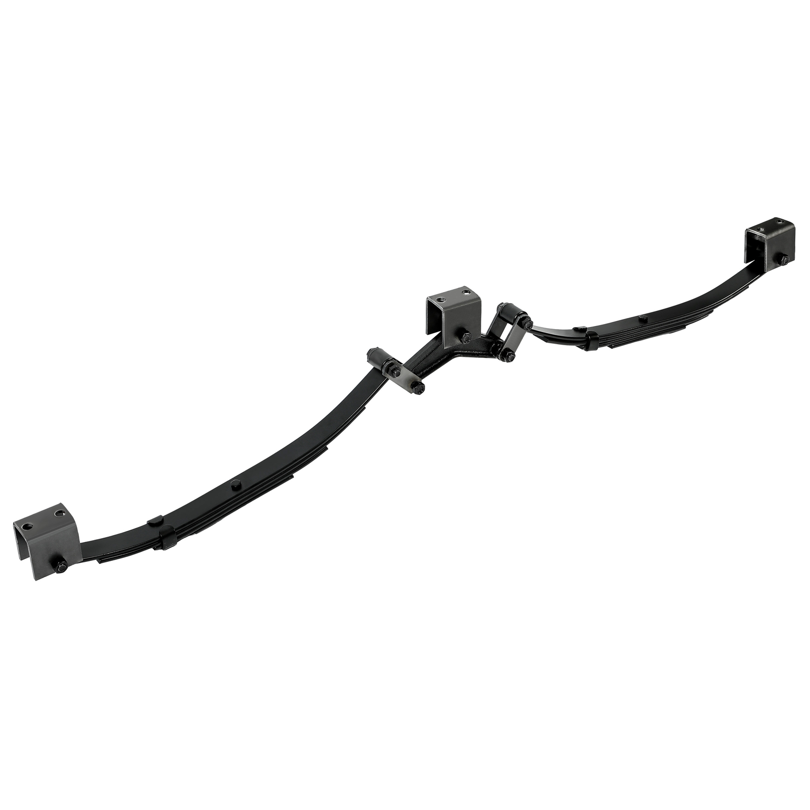 Leaf Spring Hanger Kit W/Hardware For Tandem Trailer Axle Anti-Rust Oil 3500LBS