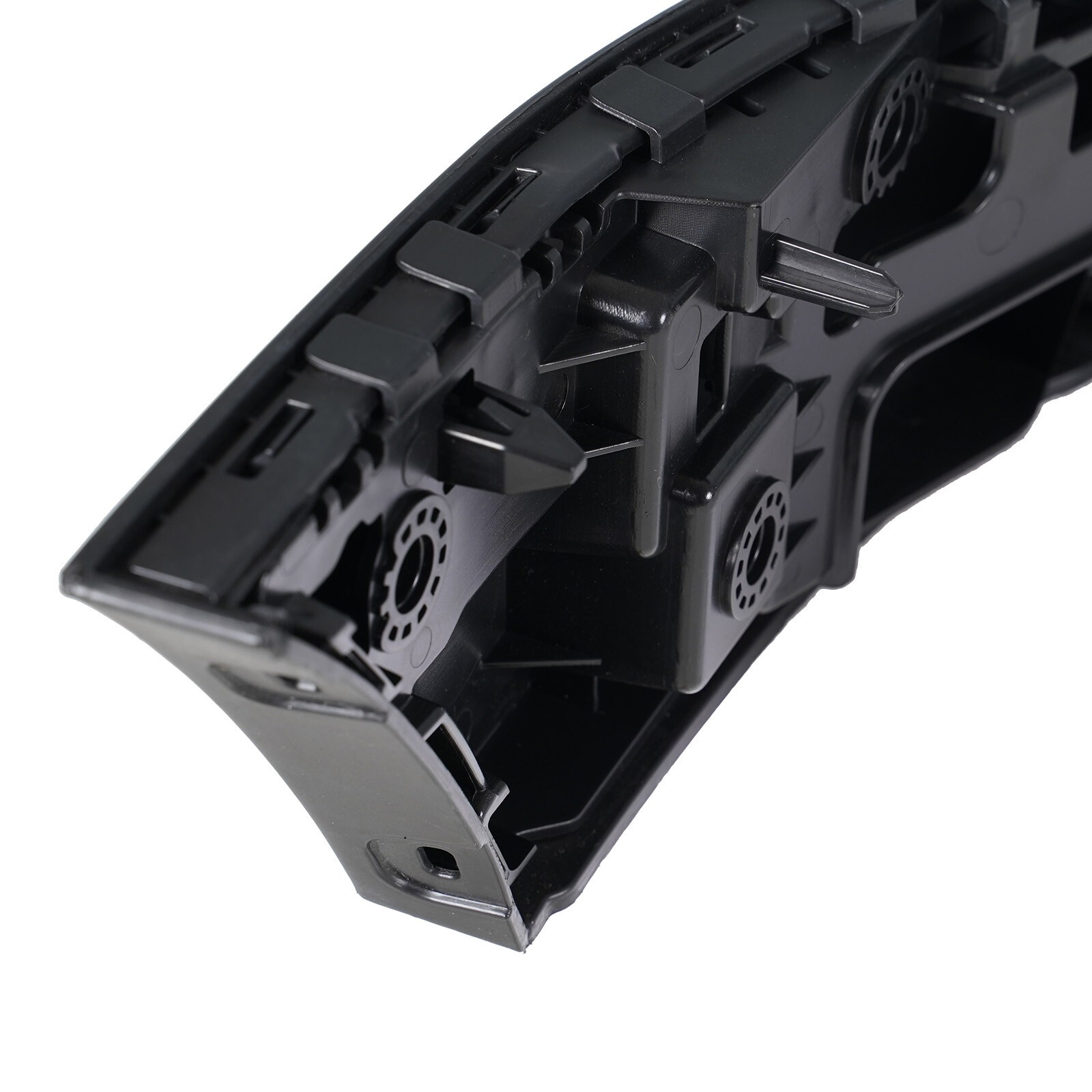 Front Bumper Cover Upper Molding Trim For 2021 2022 2023 Ford F-150 Primed Black