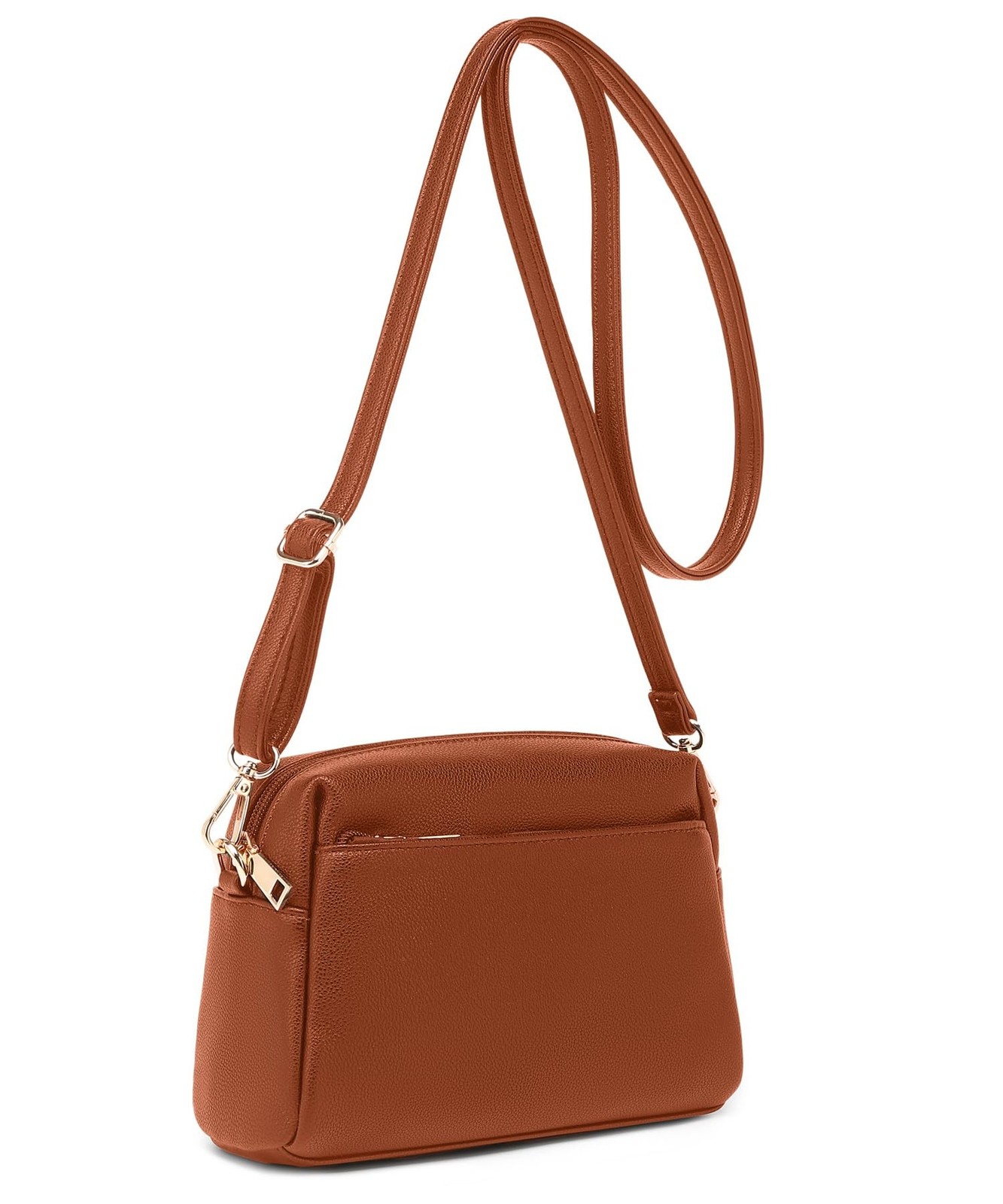 Small Crossbody Bag for Women, Soft Vegan Leather, Lightweight for Daily Use