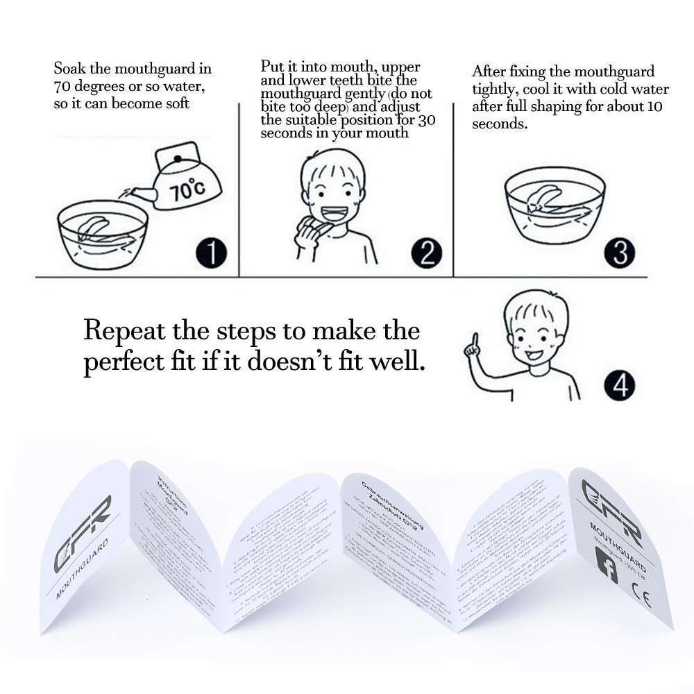 Gel Gum Mouth Guard Shield Teeth Grinding Boxing MMA Sports MouthPiece Battle US