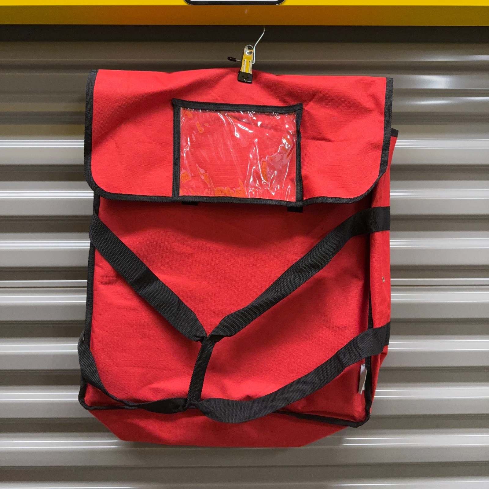 Choice Pizza Jacket Delivery Bag Red Restaurant 19x18