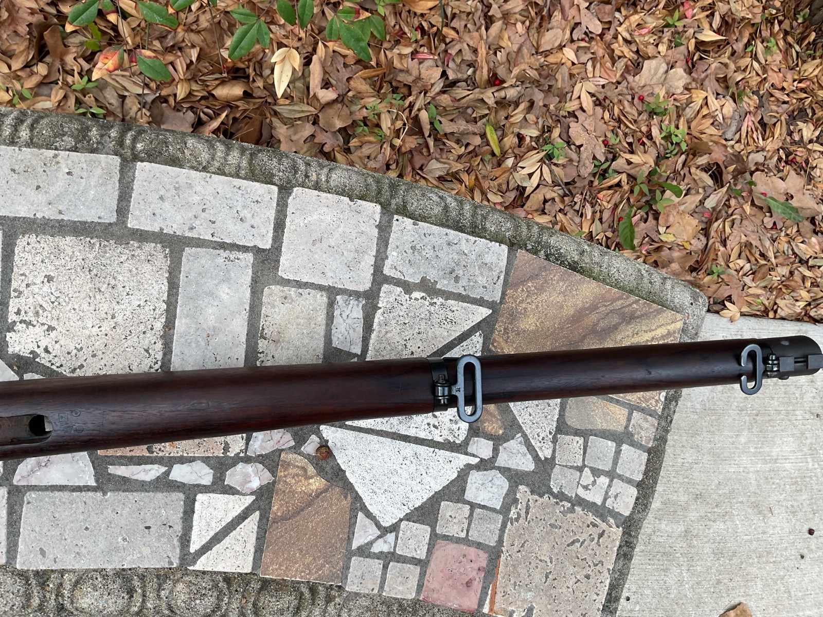 REMINGTON 1903A3 stock, handguard and hardware as shown.