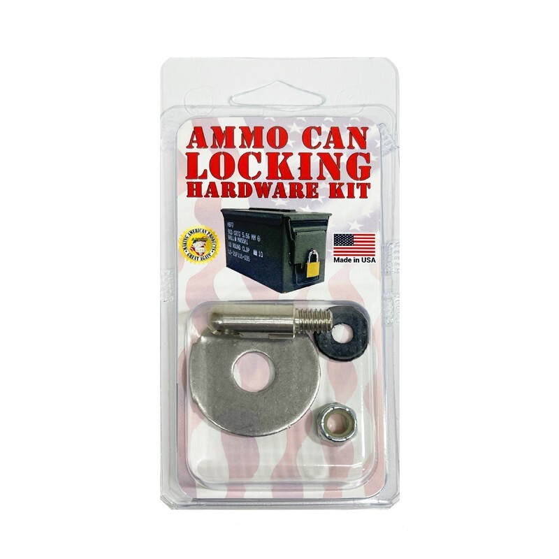 Ammo Can Locking Hardware Kit .50 Cal, Fat 50, 30 Cal, 20 mm, 40 mm - New