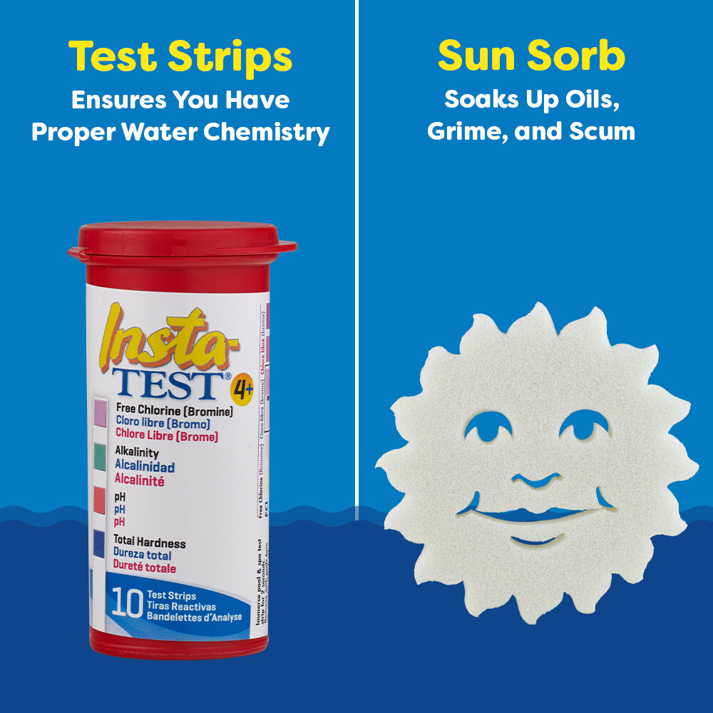 In The Swim Spa Water Balance Kit - Featuring: pH Plus and Minus, Calcium