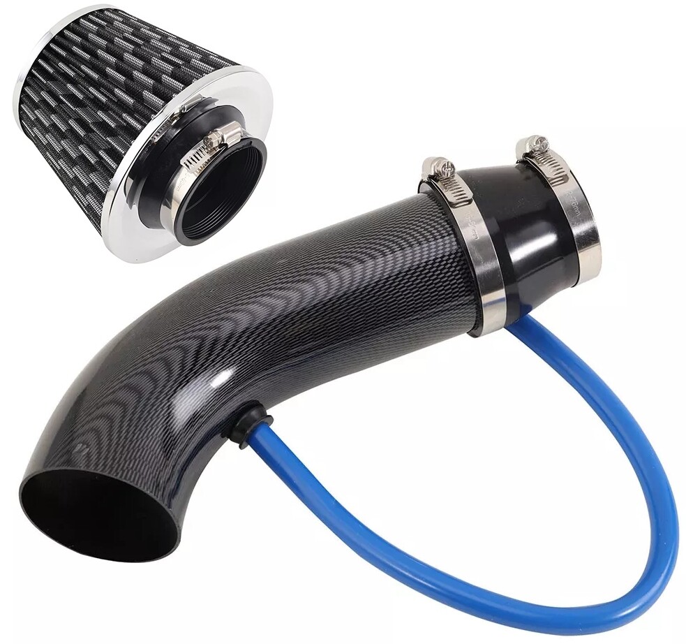 1set 3"Car Cold Air Intake Filter Induction Kit Pipe Power Flow Hose System 76mm