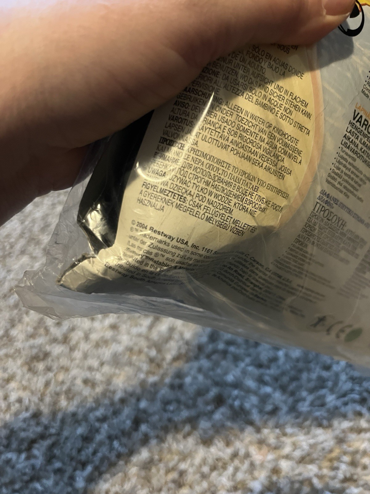 Vintage Dolphin Rider Pool Inflatable Usa