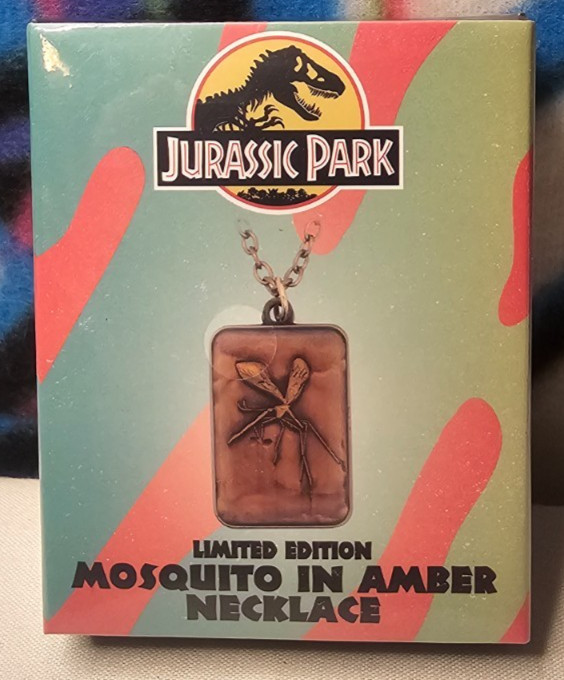 Jurassic Park Limited Edition Unisex Amber Necklace (Only 9,995 Made)